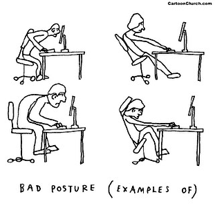 bad posture examples
