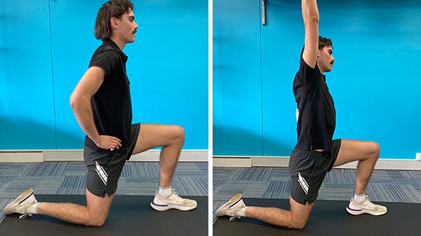 hip flexor stretch exercise