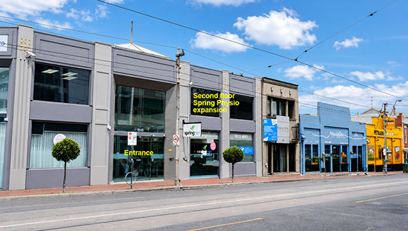 Kooyong Phsyio is moving to Spring Physio Malvern
